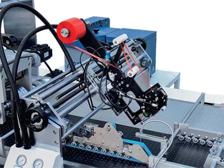 Aplicador de tira siliconada sobre hot melt, LY-900GJ